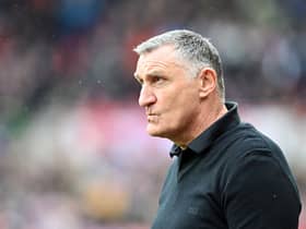 Sunderland boss Tony Mowbray
