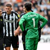 Newcastle United defender Sven Botman. (Photo by Stu Forster/Getty Images)