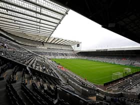 General view before the Premier League match between Newcastle United and Liverpool FC at St. James Park on August 27, 2023 in Newcastle upon Tyne, England. (Photo by Andrew Powell/Liverpool FC via Getty Images)
