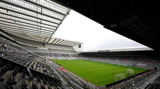 General view before the Premier League match between Newcastle United and Liverpool FC at St. James Park on August 27, 2023 in Newcastle upon Tyne, England. (Photo by Andrew Powell/Liverpool FC via Getty Images)
