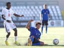 Trevan Sanusi in action for England under-16 (Image: Getty Images)