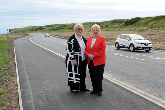 Cllr Tracey Dixon, Leader of South Tyneside Council, with Cllr Margaret Meling, Lead Member for Economic Growth and Transport. Photo: South Tyneside Council.