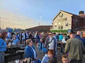 Crowds enjoying live entertainment.Credit: New Sundial