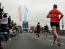 The Red Arrows will appear at the Great North Run twice this year