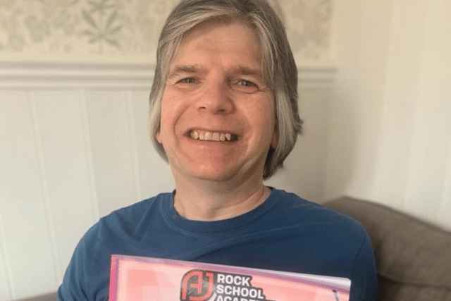 Alistair Jobson, who has 26 years teaching experience, has released a book for beginners wanting to play guitar. Photo: Other 3rd Party.