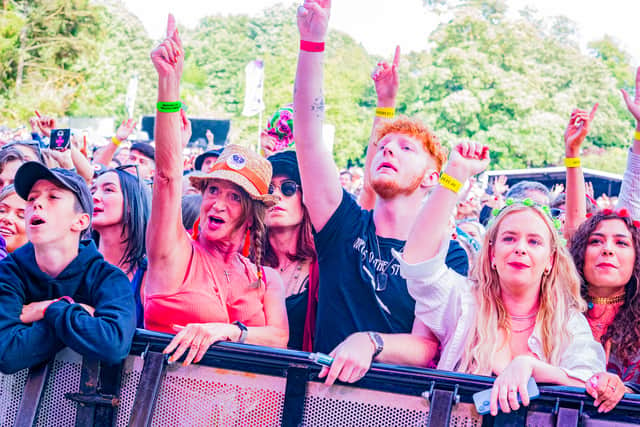 Crowds enjoying Hardwick Live this summerCredit: Wilf Gill