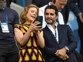  Newcastle’s owners check their bank statement at St. James’ Park.