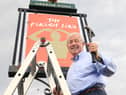 Sir Brendan Foster CBE at The Finish Line. 