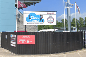 The 1st Cloud Arena, home of South Shields FC. Photo: Google Maps.