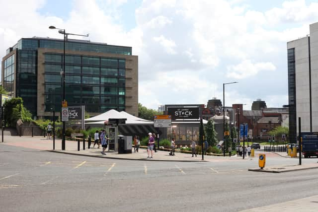 External CGI image of the new Newcastle United fan zone (photo: Newcastle United)