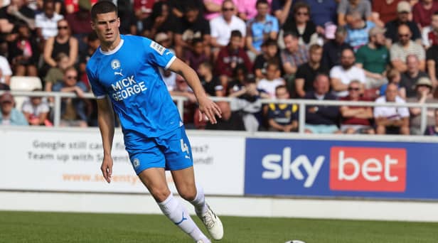 Peterborough United defender Ronnie Edwards.