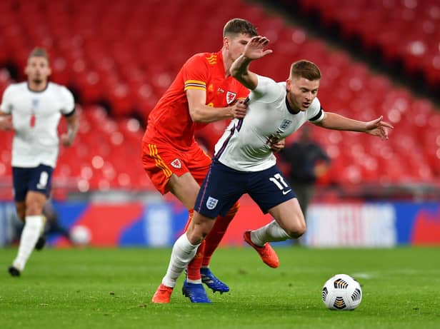 Harvey Barnes has made just one appearance for England, coming in a friendly match against Wales in October 2020.