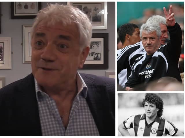 Former Newcastle United player and manager Kevin Keegan. 