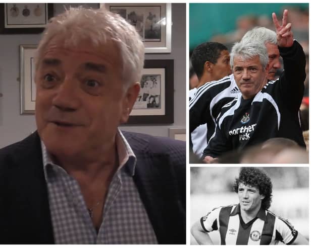 Former Newcastle United player and manager Kevin Keegan. 