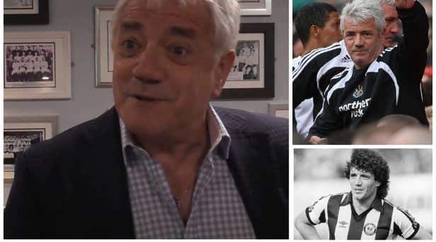 Former Newcastle United player and manager Kevin Keegan. 