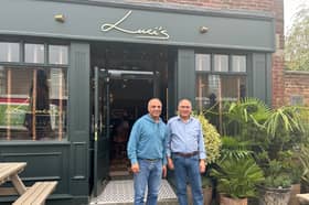 Masoud and Habib Farahi, owners of Luci's Bar & Bistro