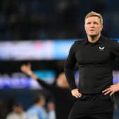 Newcastle United head coach Eddie Howe.  