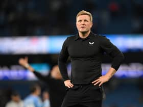Newcastle United head coach Eddie Howe.  
