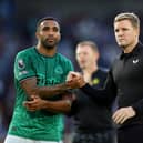 Callum Wilson & Newcastle United head coach Eddie Howe (Getty Images)