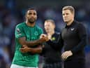 Callum Wilson & Newcastle United head coach Eddie Howe (Getty Images)