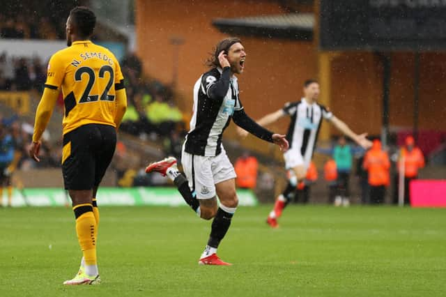 Jeff Hendrick's last goal for Newcastle United came in a defeat to Wolves at Molineux.