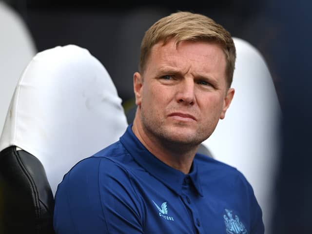 Eddie Howe, Newcastle United head coach (Getty Images)