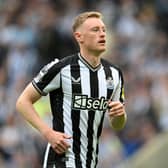 Sean Longstaff in action for Newcastle.  