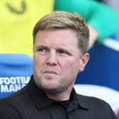 Eddie Howe, Newcastle United head coach.  