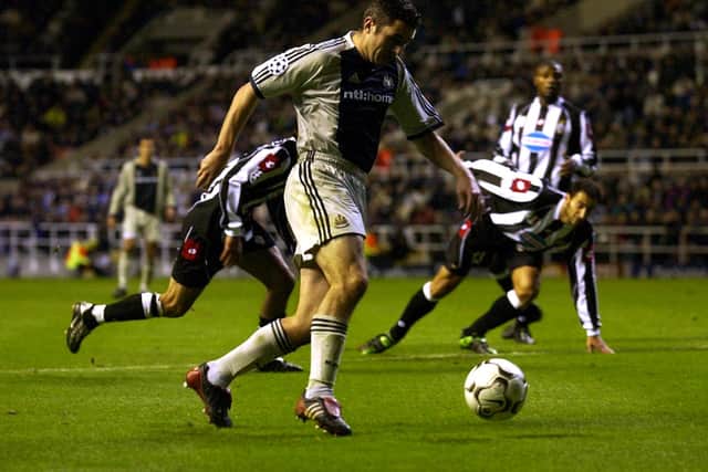 Andy Griffin famously scored the winner against Juventus. (Getty Images)