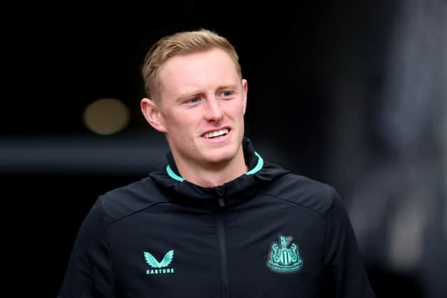 A first start of the season for Sean Longstaff following an injury picked up in pre-season.  