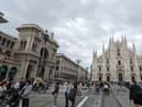 Milan, Italy. Newcastle United face AC Milan at the San Siro on  