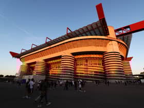 A Newcastle fan has been hospitalised after being stabbed ahead of the club's opening Champions League match against AC Milan at the San Siro stadium. (Credit: Getty Images)