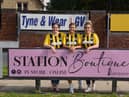 Players from Hebburn Town Women’s team.