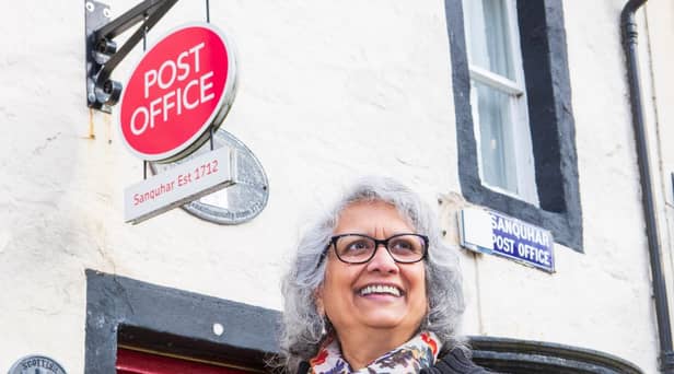 Nazra Alam co-managed to Sanquhar Post Office since 2015 (SWNS)