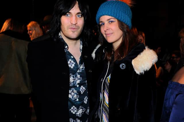 Noel Fielding and Lliana Bird at London Fashion Week in 2017 (Photo: Eamonn M. McCormack/Getty Images)