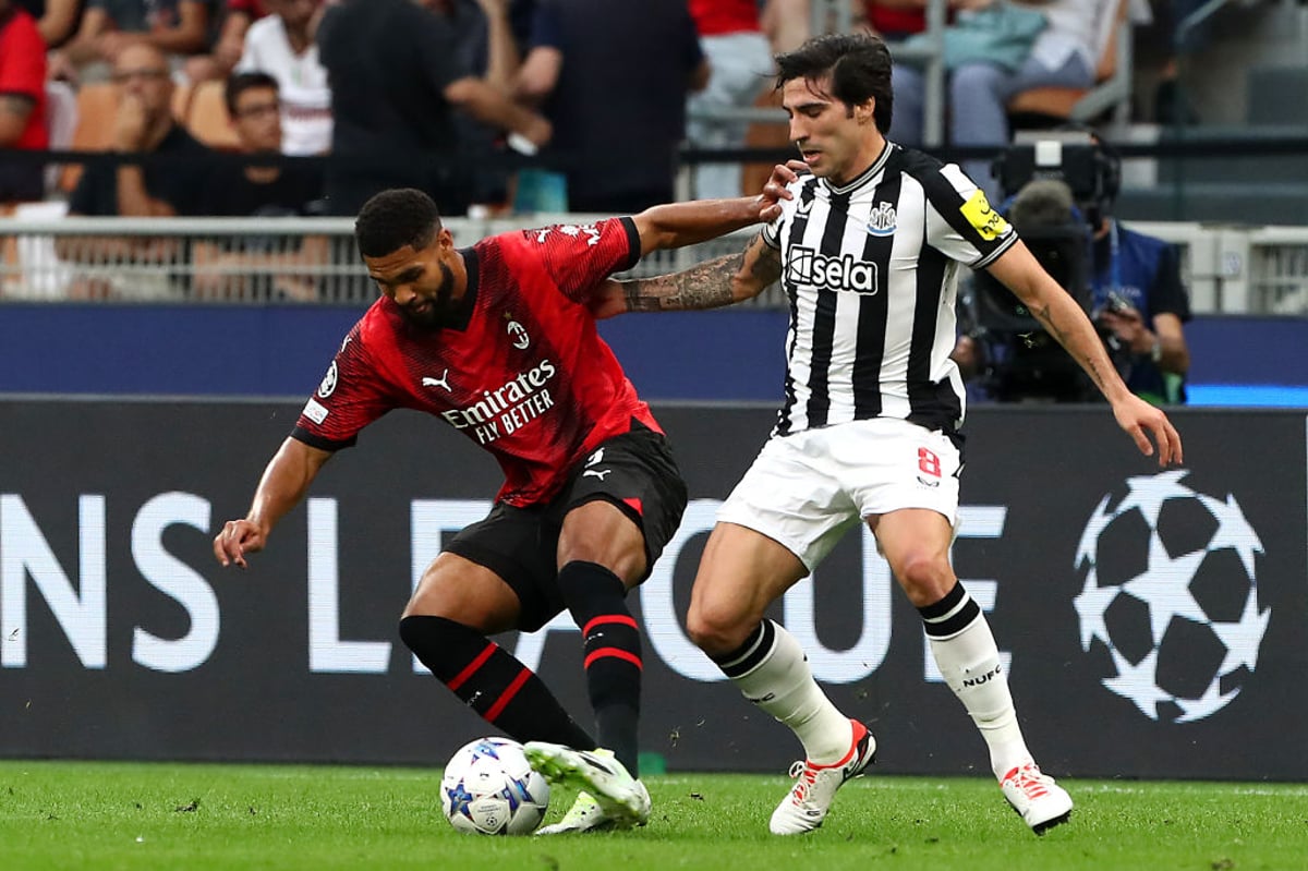 Newcastle United player ratings v AC Milan: 'Quiet' 5/10 & 'crucial' 8/10 as Sandro Tonali battles
