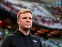Newcastle United head coach Eddie Howe.  (Photo by Emilio Andreoli/Getty Images)