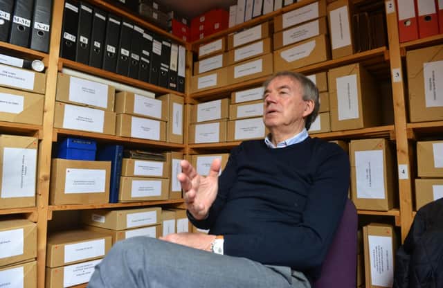 Historian Philip Curtis from Sunderland Antiquarian Society.