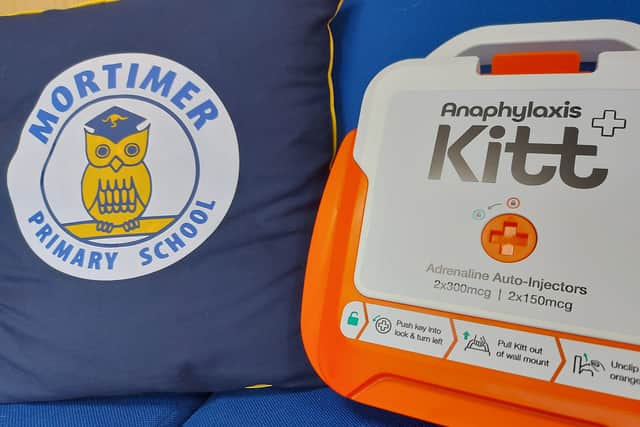Anaphylaxis KittCredit: Mortimer Primary School