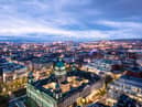 A view of Belfast city centre (Grifco)