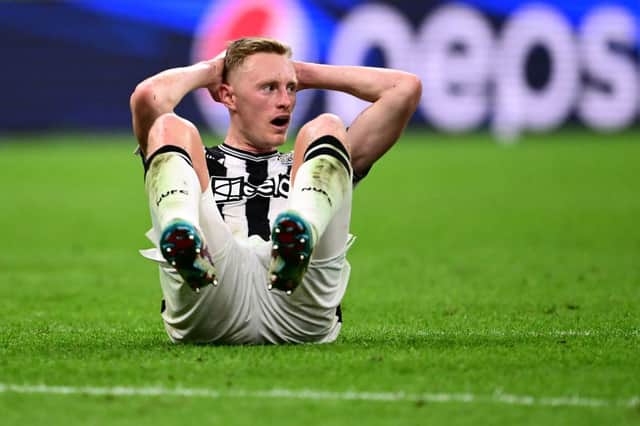 Sean Longstaff's late effort was saved well by Marco Sportiello to deny Newcastle United all three points