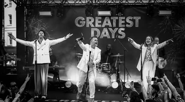 Take That's "Greatest Days" World Premiere at the Odeon Luxe Leicester Square on June 15, 2023 in London, England. (Photo by Gareth Cattermole/Getty Images)