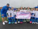 One of the club's many teams showing support for Grace