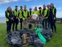 (L-R): Julie Garvin (NEPO), Jake Pattison (NEPO), Callum Thompson (NEPO), David Fox (Bunzl Greenham), Michell Armstrong (NEPO), Stephanie Westgarth (NEPO), Emanuela Codara (NEPO), Keith Lamb (NEPO), Faustina Tolosa (NEPO), Rachel Bruce (NEPO) Credit: NEPO