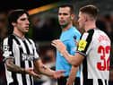 Newcastle United midfielder Sandro Tonali. (Photo by MARCO BERTORELLO/AFP via Getty Images)