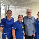 Neil Bradshaw, in the Institute of Transplantation at the Freeman Hospital.