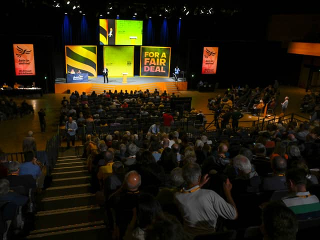 Lib Dem women’s group claims party has banned promotion of event over trans views. (Photo: Getty Images) 
