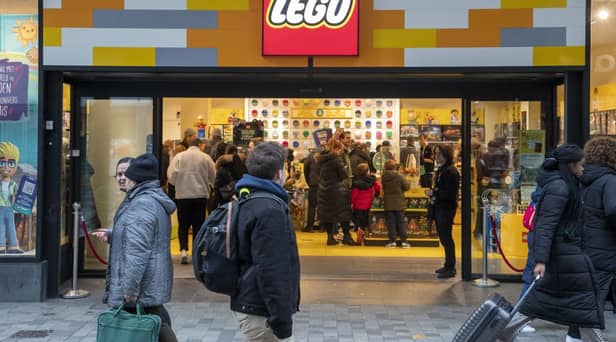Lego has ditched plans to make bricks out of recycled bottles (BELGA MAG/AFP via Getty Images)