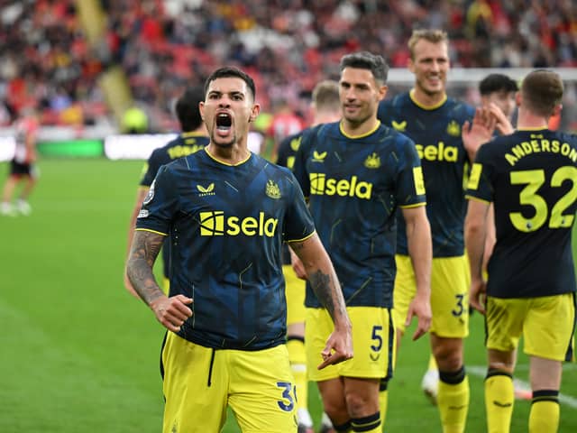 Newcastle earned a record-breaking 8-0 win away at Sheffield United. (Getty Iamges)