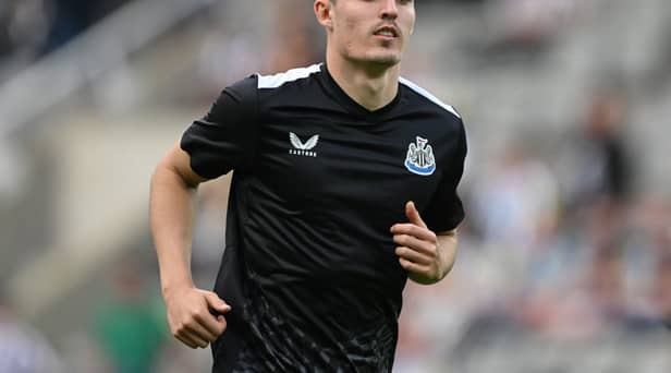 Newcastle United right-back Tino Livramento. (Photo by Stu Forster/Getty Images)